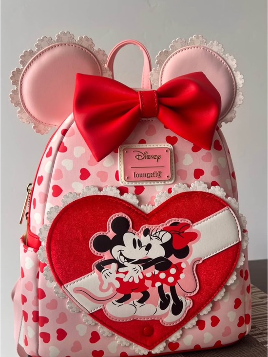 Loungefly Handbags - Loungefly Disney Mickey & Minnie Valentine's Day Ears Chocolate Scented